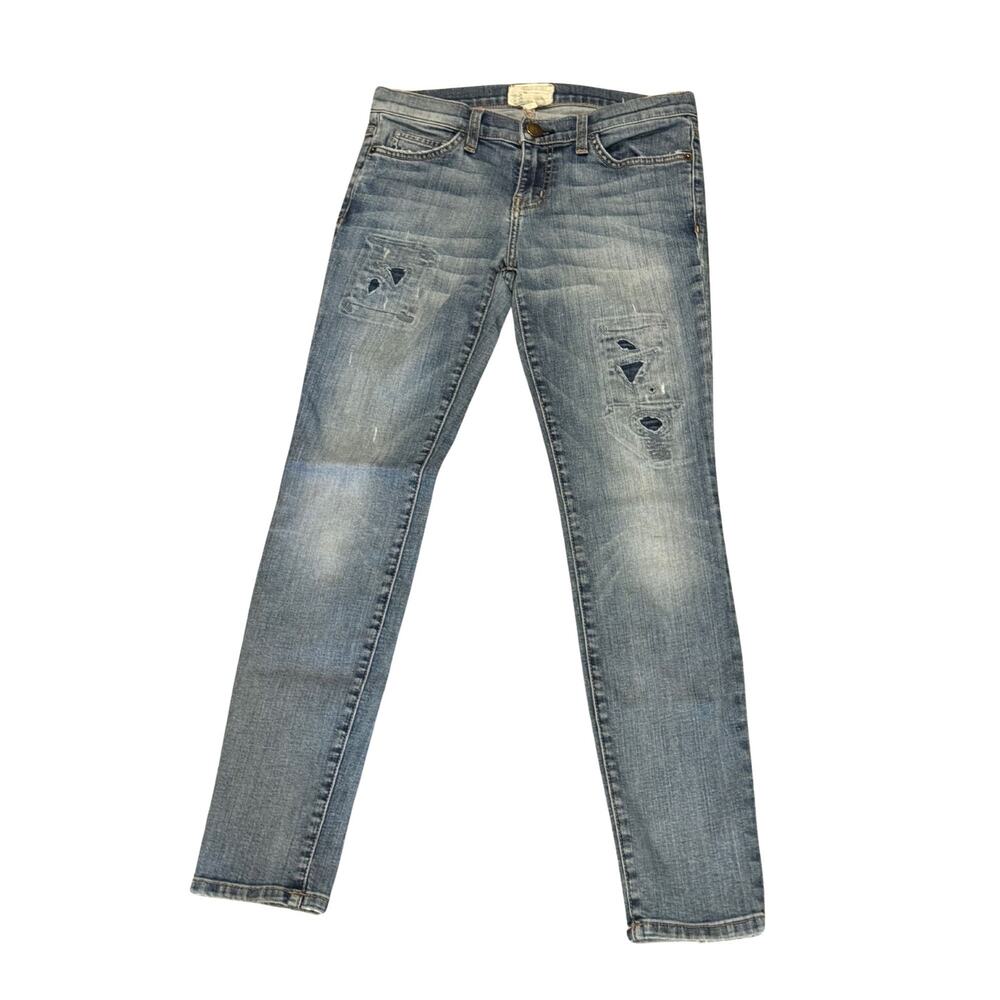 Current Elliot The Ankle Skinny Pixie w/ repair Jeans Size 26